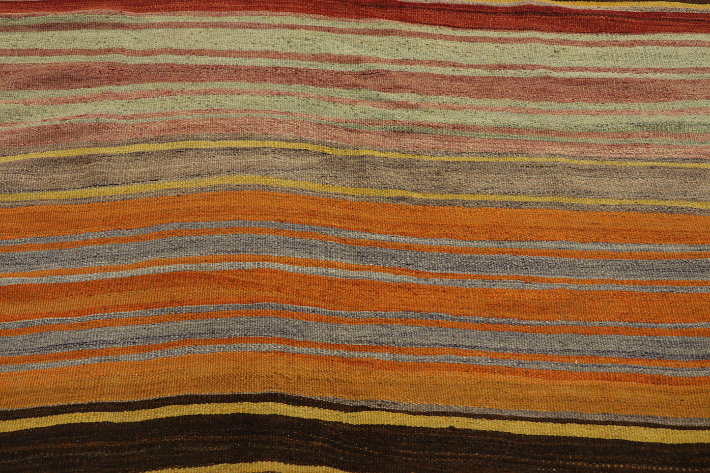 5 x 15 Vintage Turkish Kilim Rug 53117