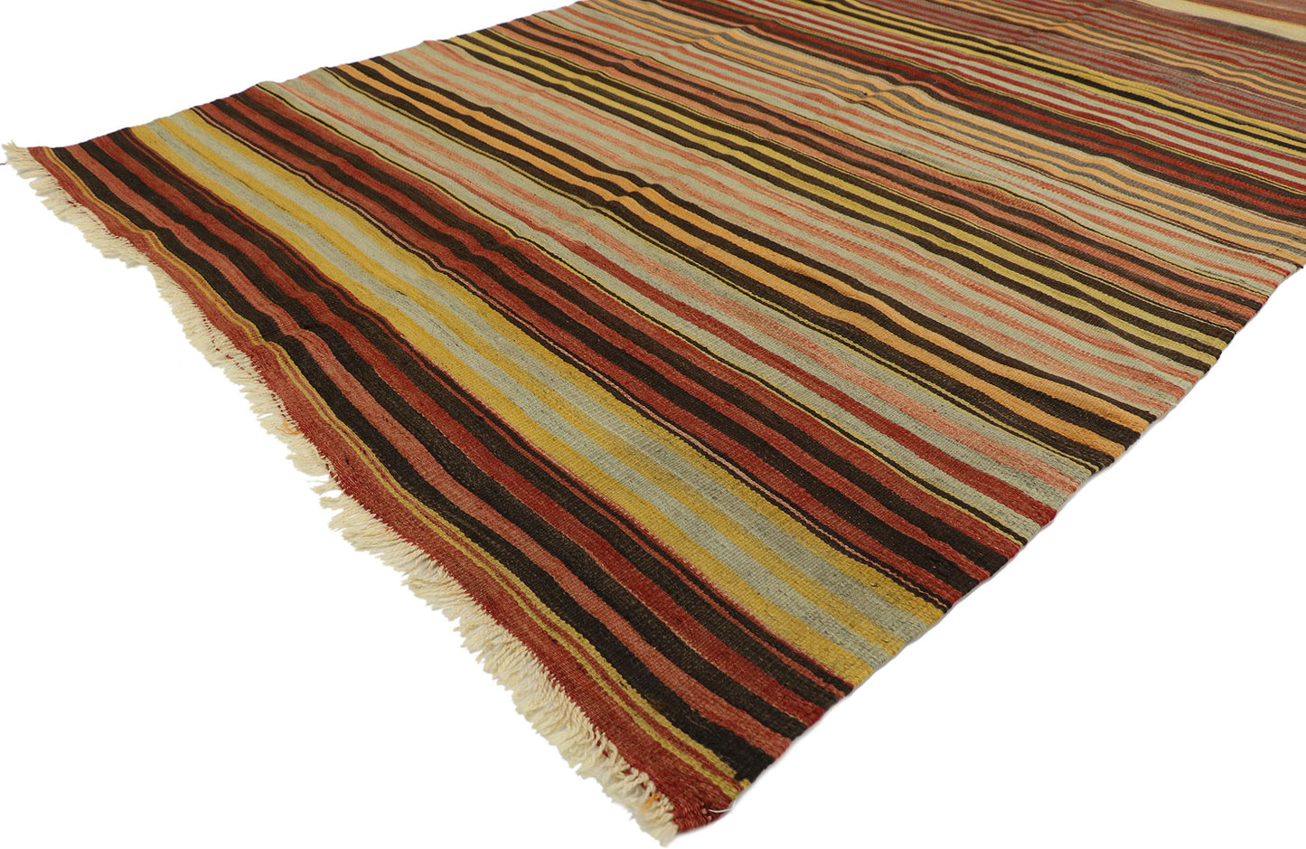 5 x 11 Vintage Turkish Kilim Rug 53125