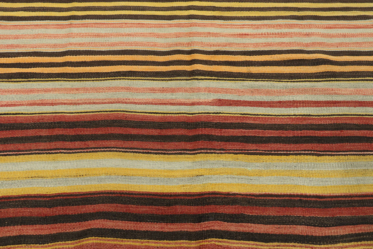 5 x 11 Vintage Turkish Kilim Rug 53125