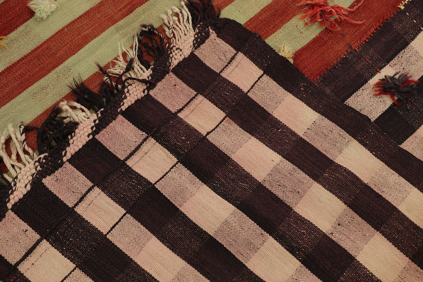 6 x 12 Vintage Turkish Kilim Runner 53132