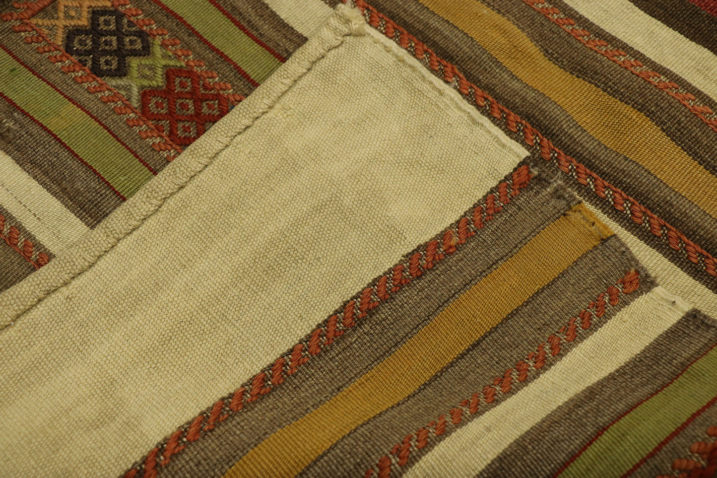 2 x 8 Vintage Turkish Kilim Runner 53139