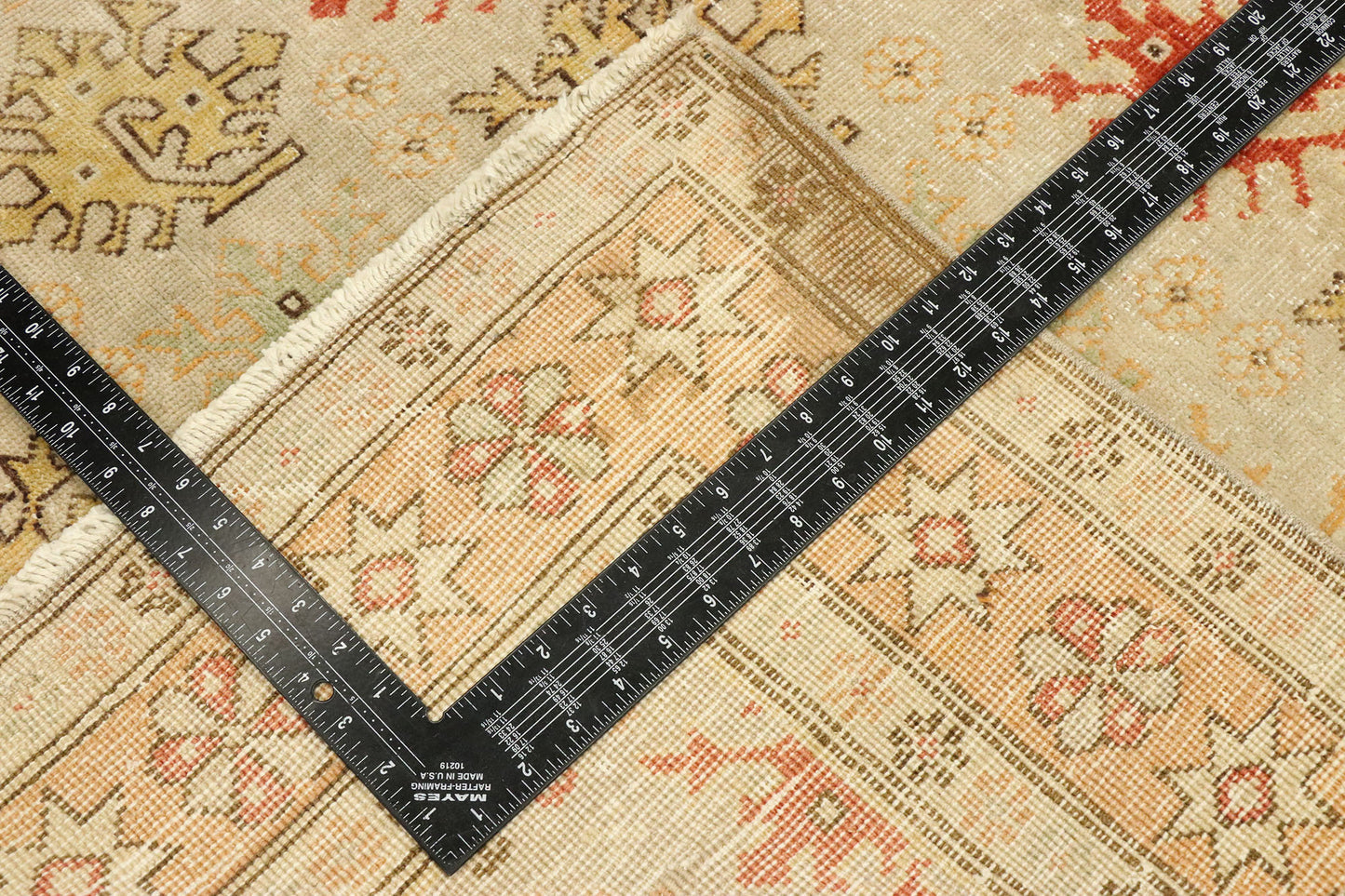 4 x 7 Vintage Turkish Oushak Rug 53147