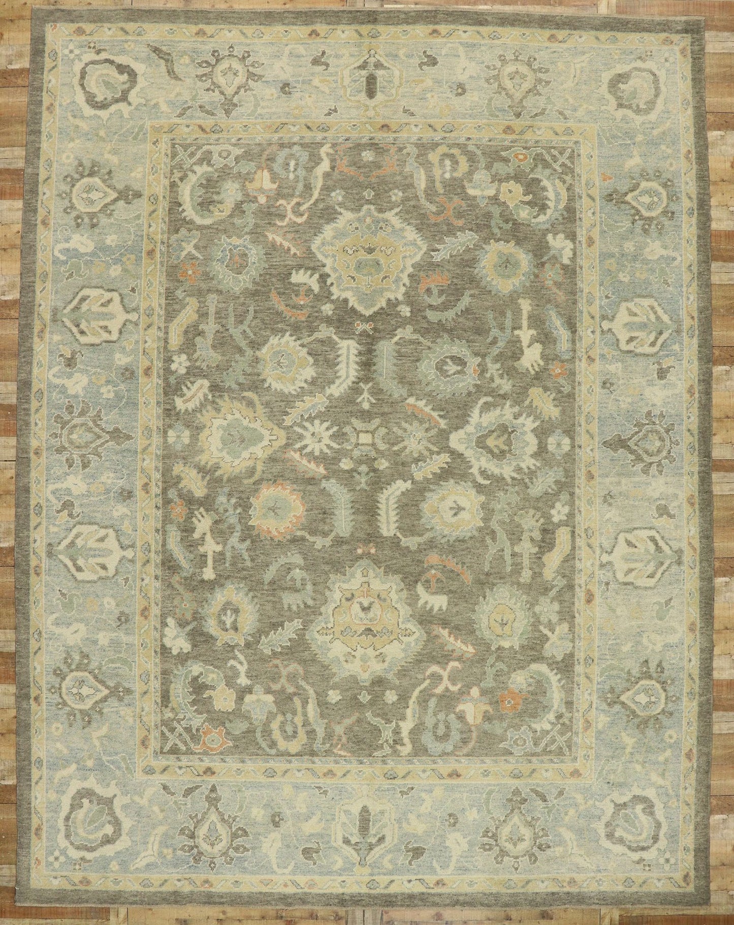 12 x 15 Turkish Oushak Rug 53157