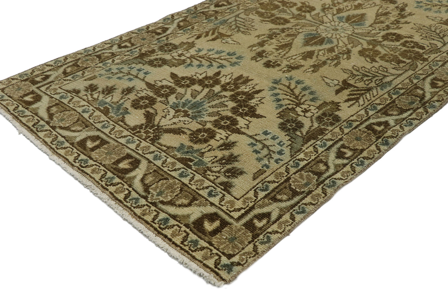 3 x 28 Vintage Persian Hamadan Runner 53164