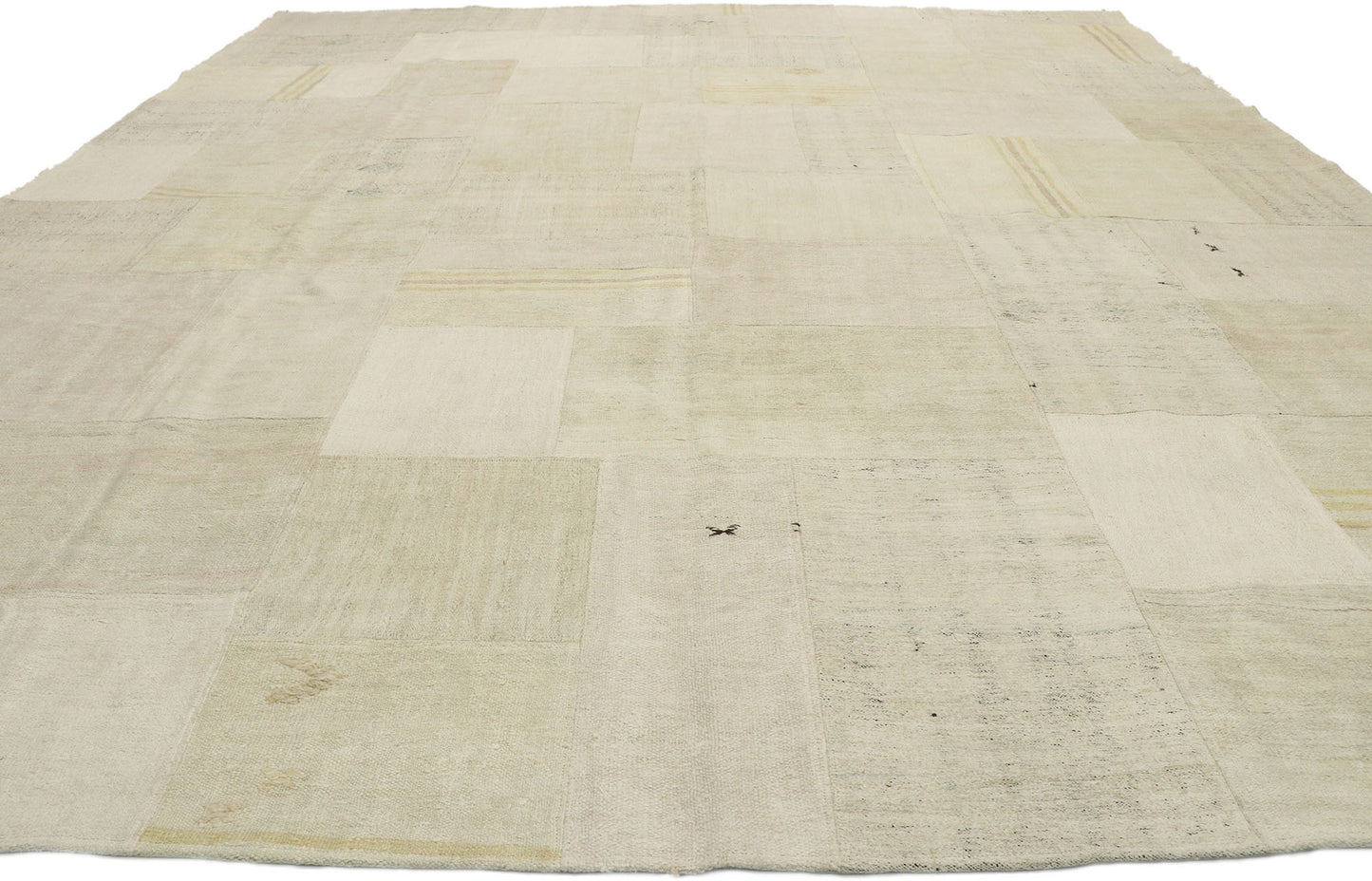 12 x 14 Vintage Turkish Patchwork Rug 53166