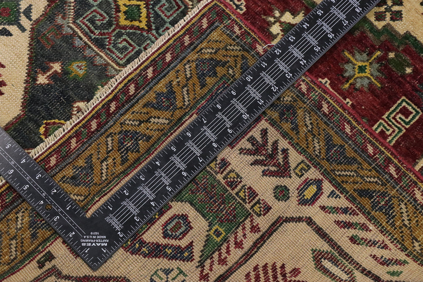 3 x 6 Vintage Turkish Oushak Rug 53177