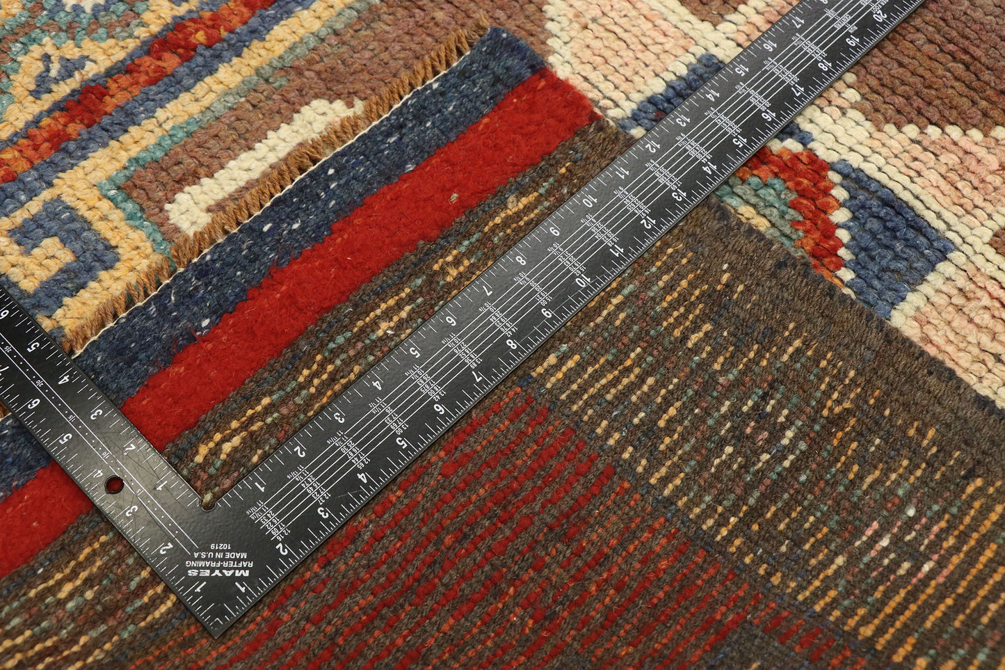 3 x 10 Vintage Turkish Oushak Runner 53181