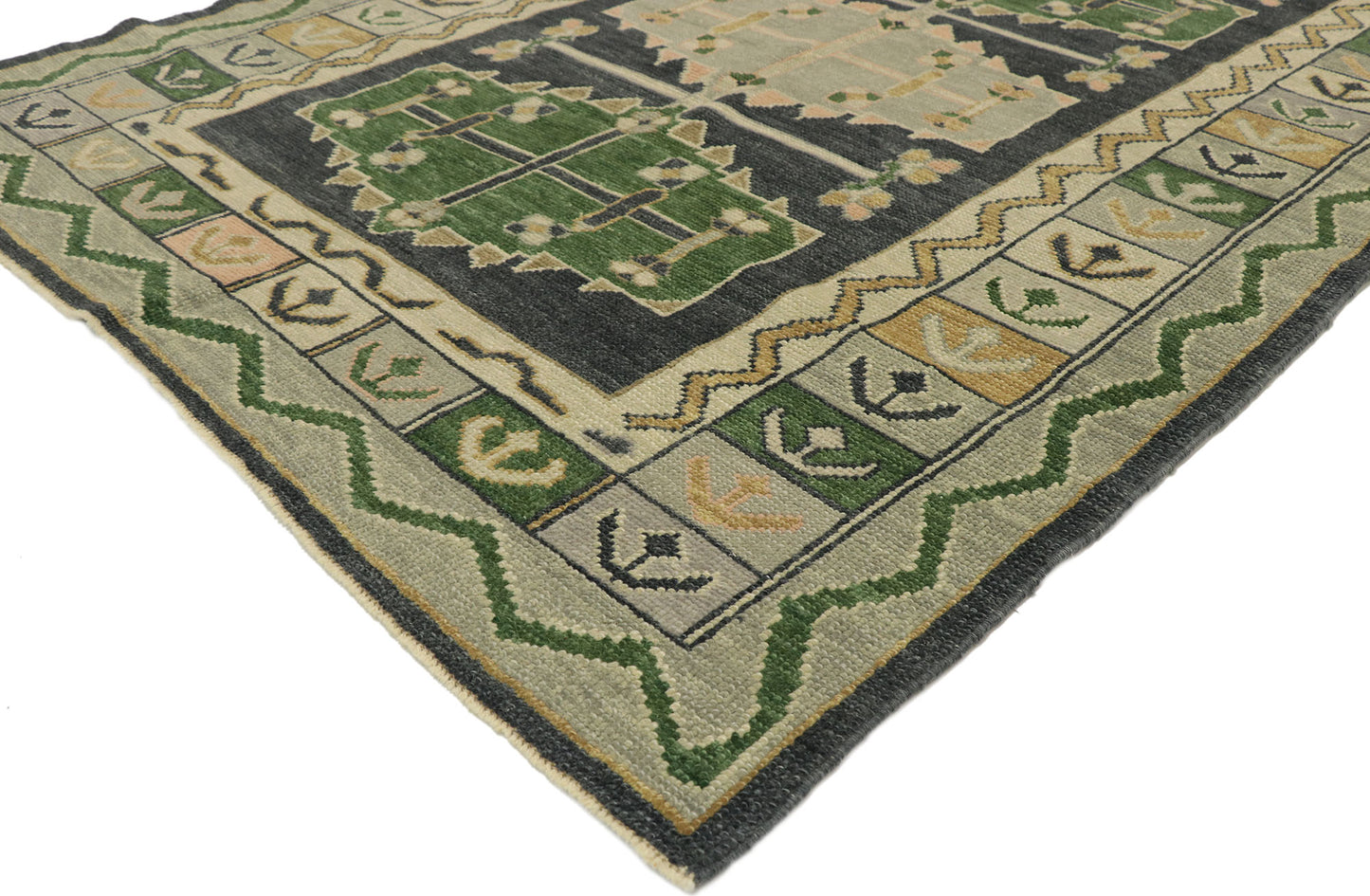 5 x 9 Turkish Oushak Rug 53194