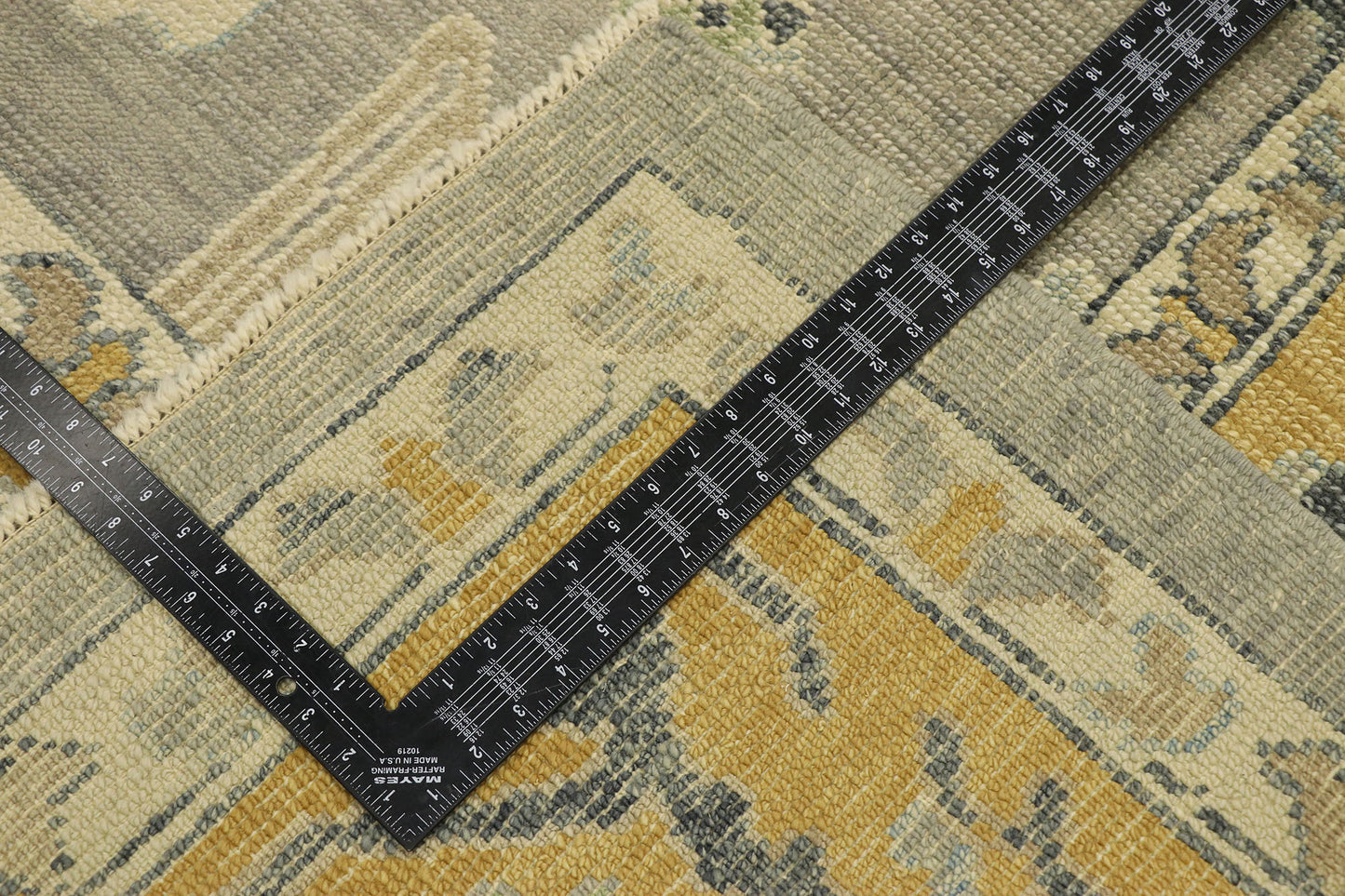 9 x 13 Earthy Turkish Oushak Rug 53206