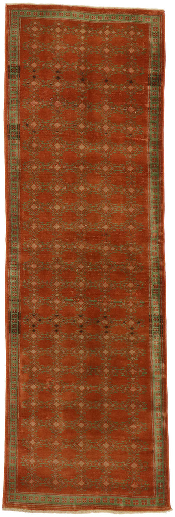 2 x 7 Vintage Turkish Oushak Runner 53215