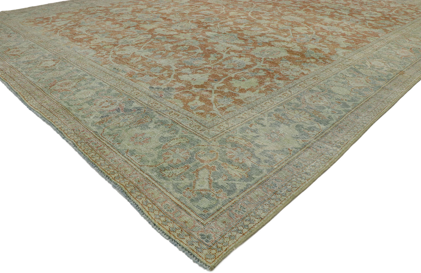 10 x 13 Antique Persian Mahal Rug 53217