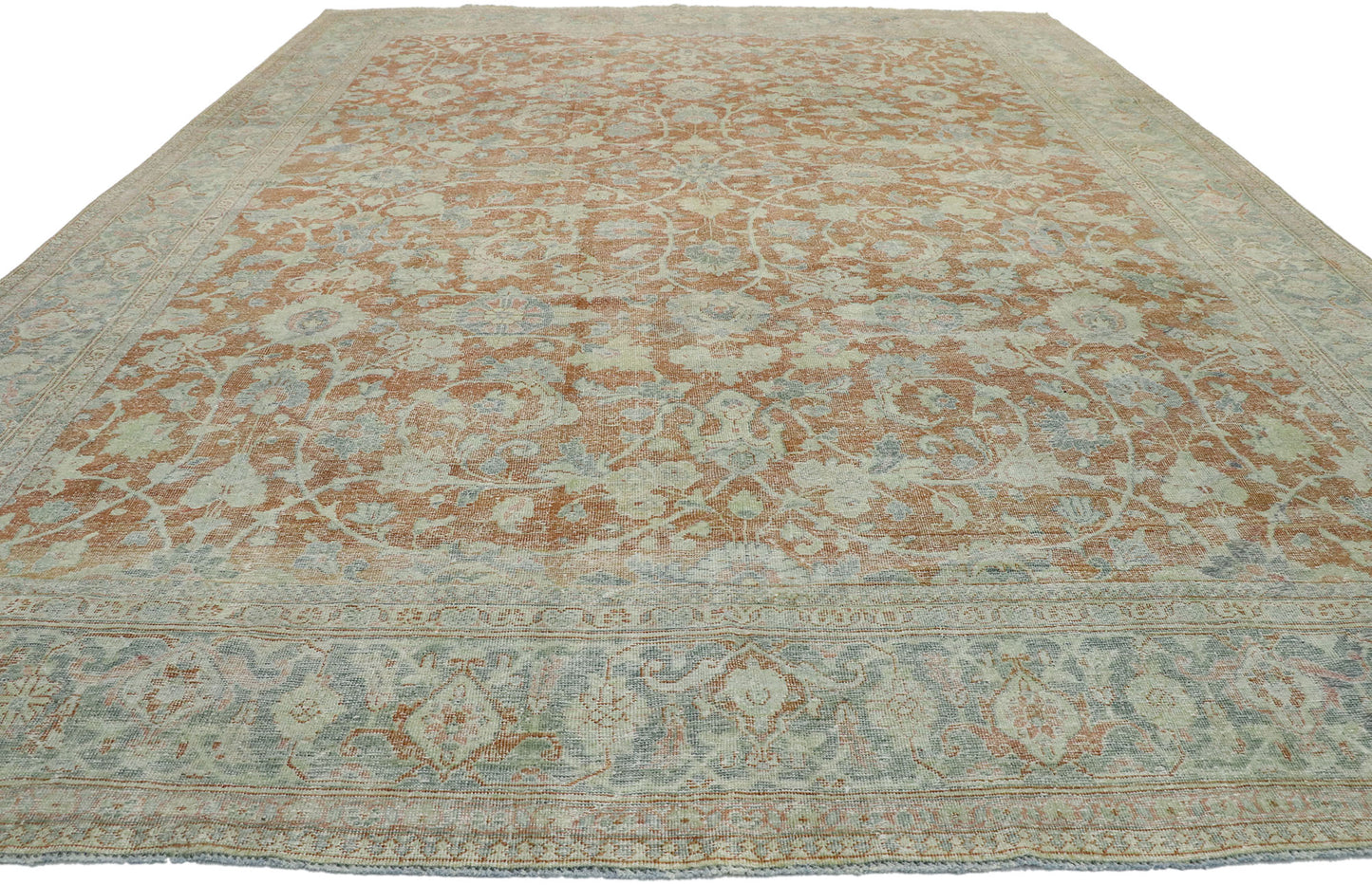 10 x 13 Antique Persian Mahal Rug 53217