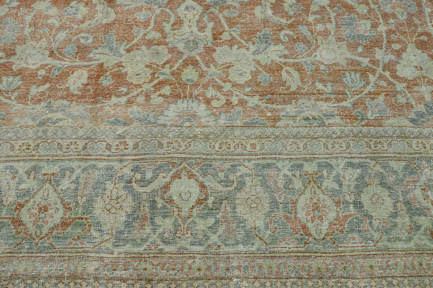 10 x 13 Antique Persian Mahal Rug 53217