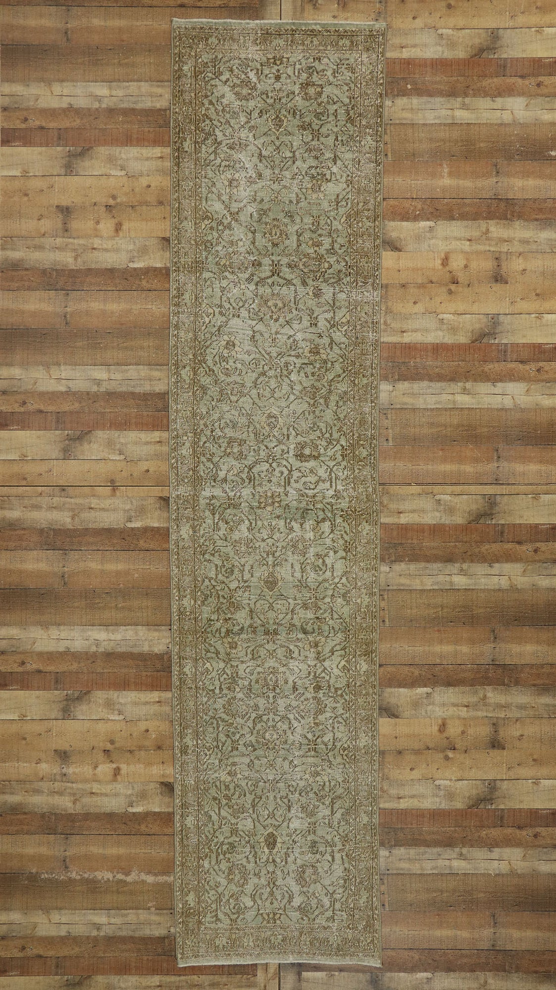 3 x 13 Antique Persian Malayer Runner 53235