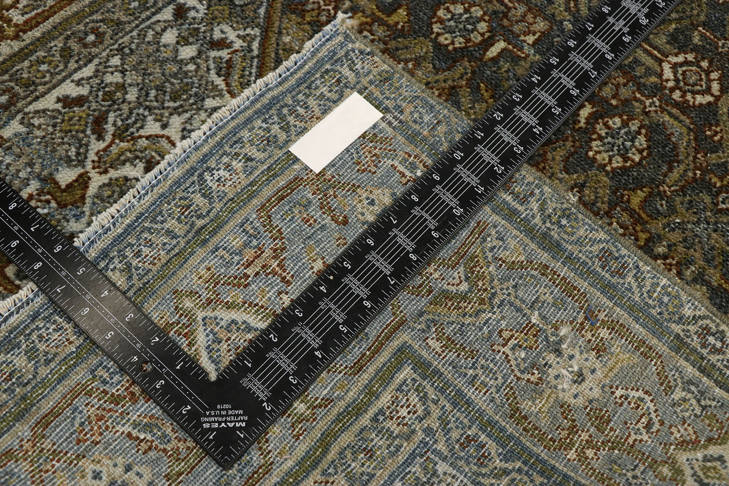3 x 14 Antique Persian Bibikabad Runner 53236