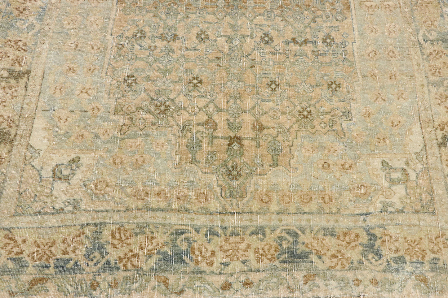 4 x 10 Antique Persian Bijar Runner 53242