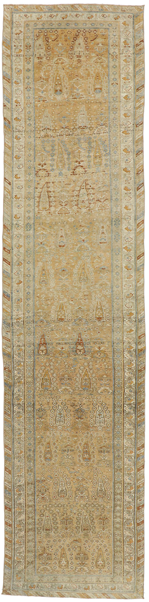 3 x 13 Antique Persian Bakhtiari Rug 53253