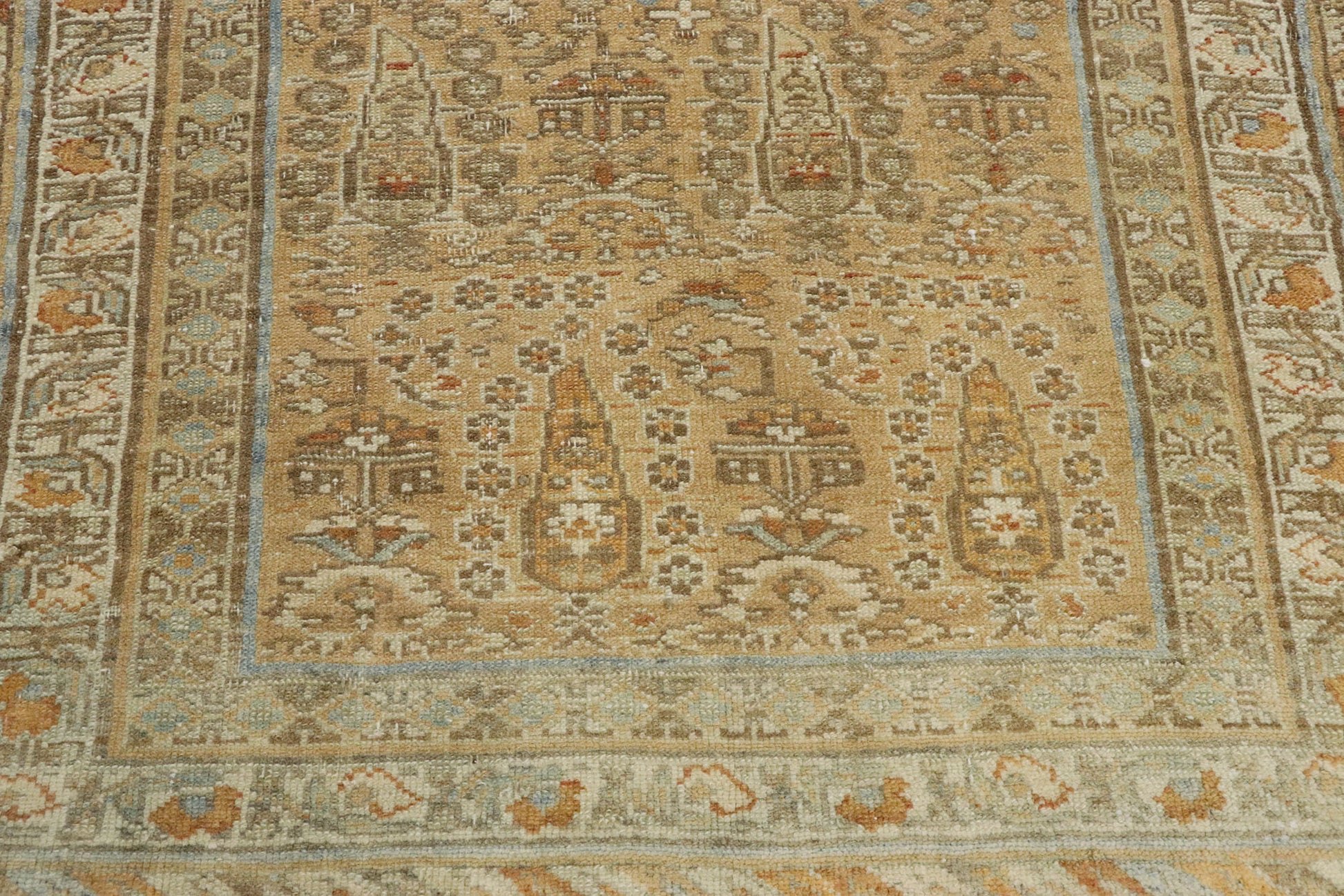 3 x 13 Antique Persian Bakhtiari Rug 53253