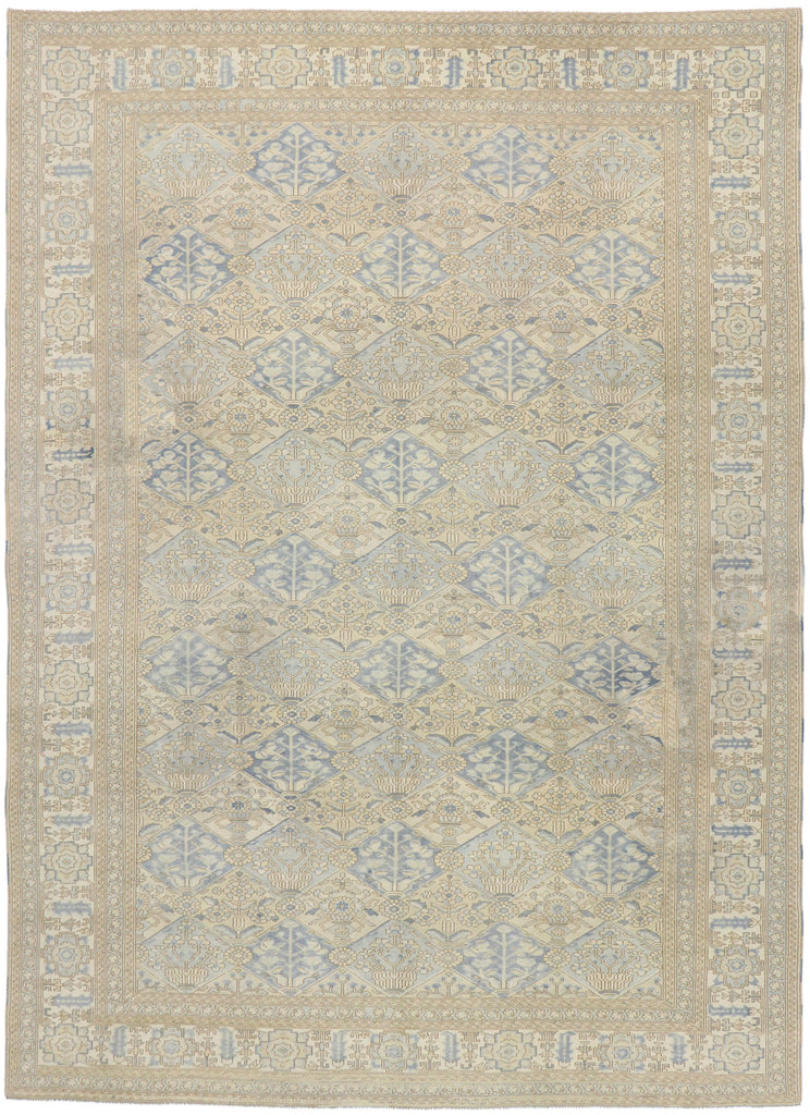 9 x 12 Vintage Turkish Oushak Rug 53259