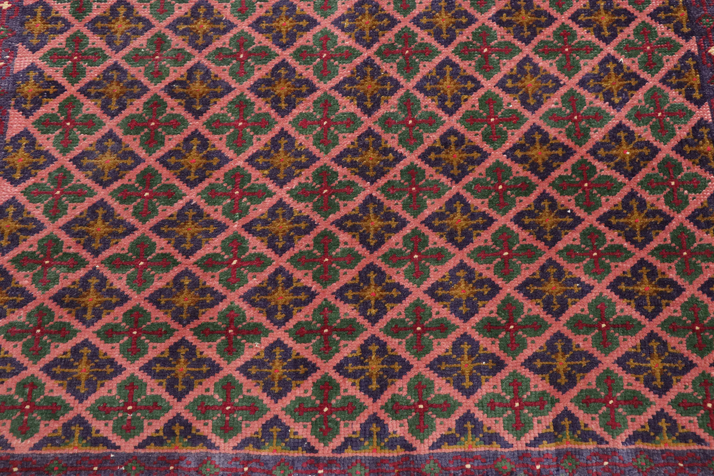3 x 6 Vintage Turkish Sivas Rug 53262