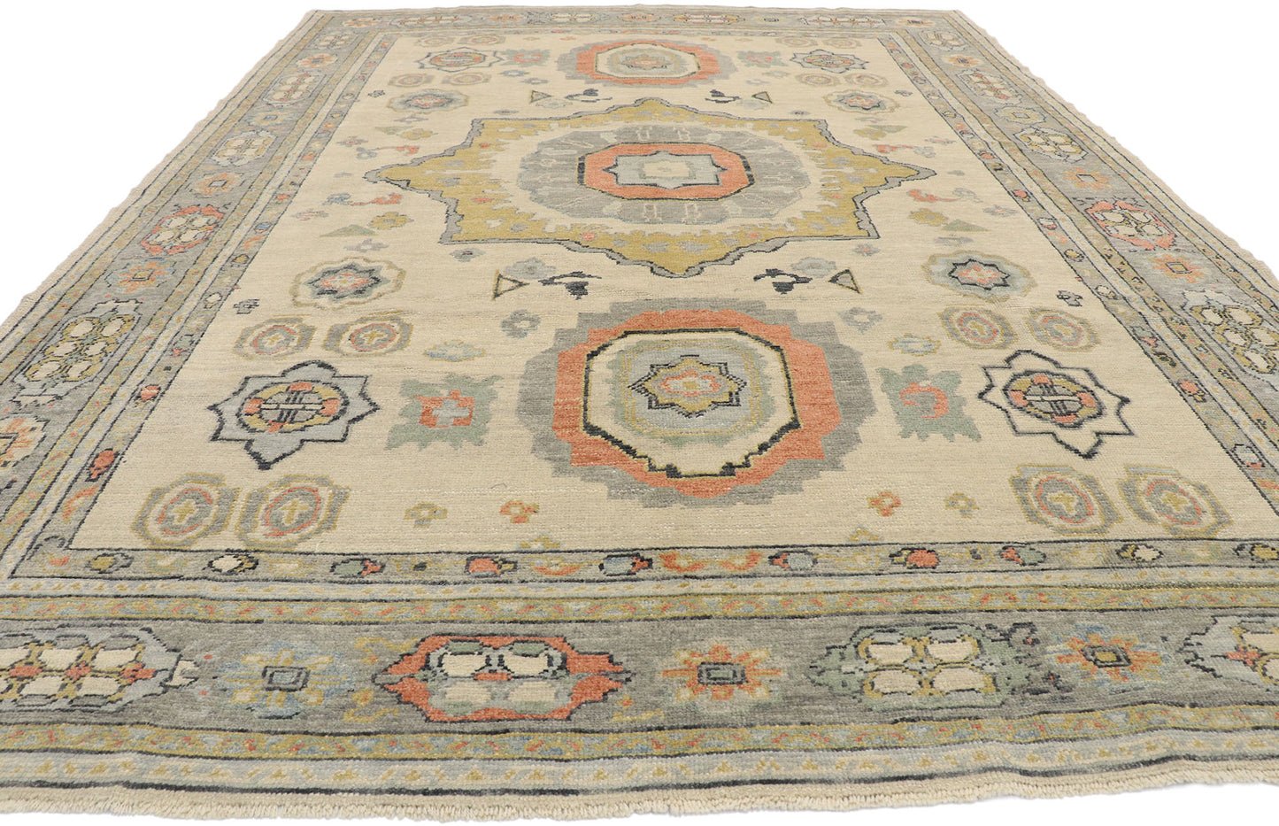 9 x 12 Turkish Oushak Rug 53263