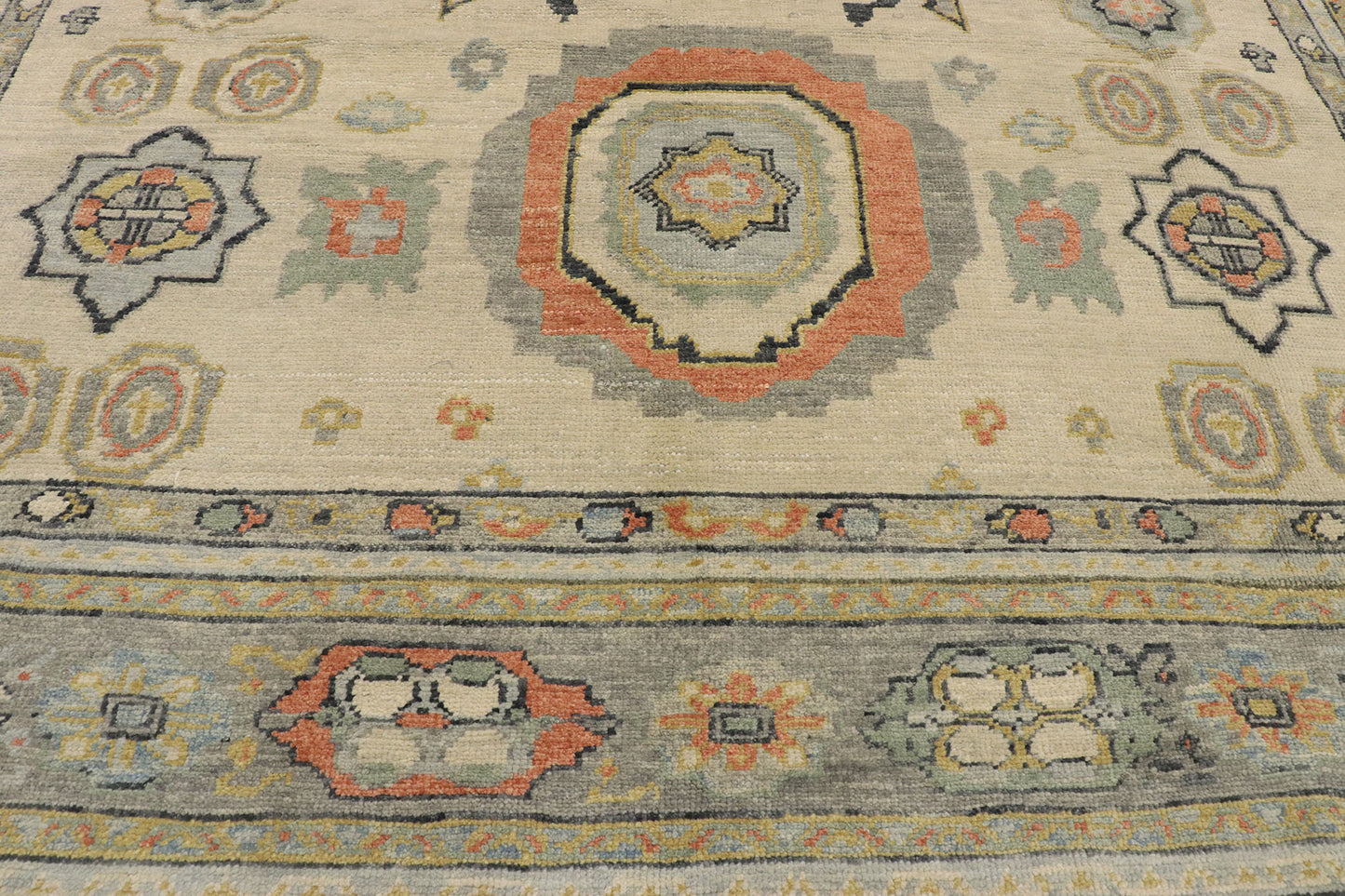 9 x 12 Turkish Oushak Rug 53263