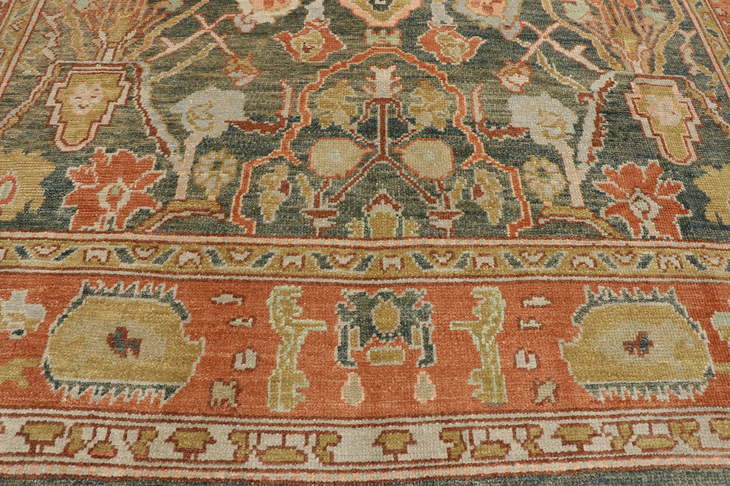 9 x 11 Turkish Oushak Rug 53270