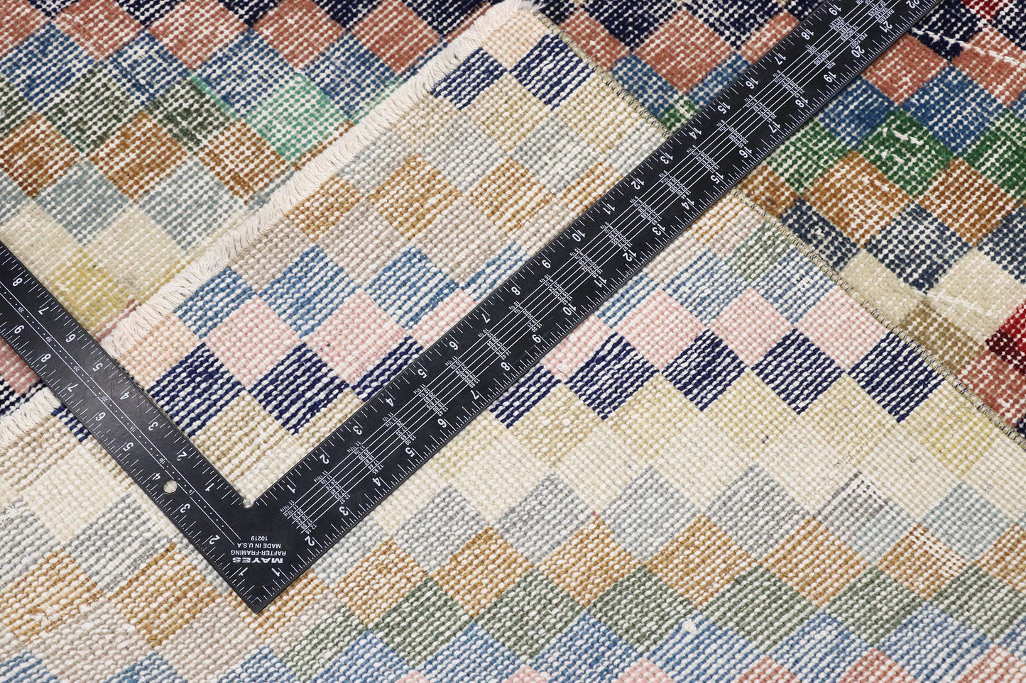5 x 5 Vintage Turkish Sivas Rug 53277