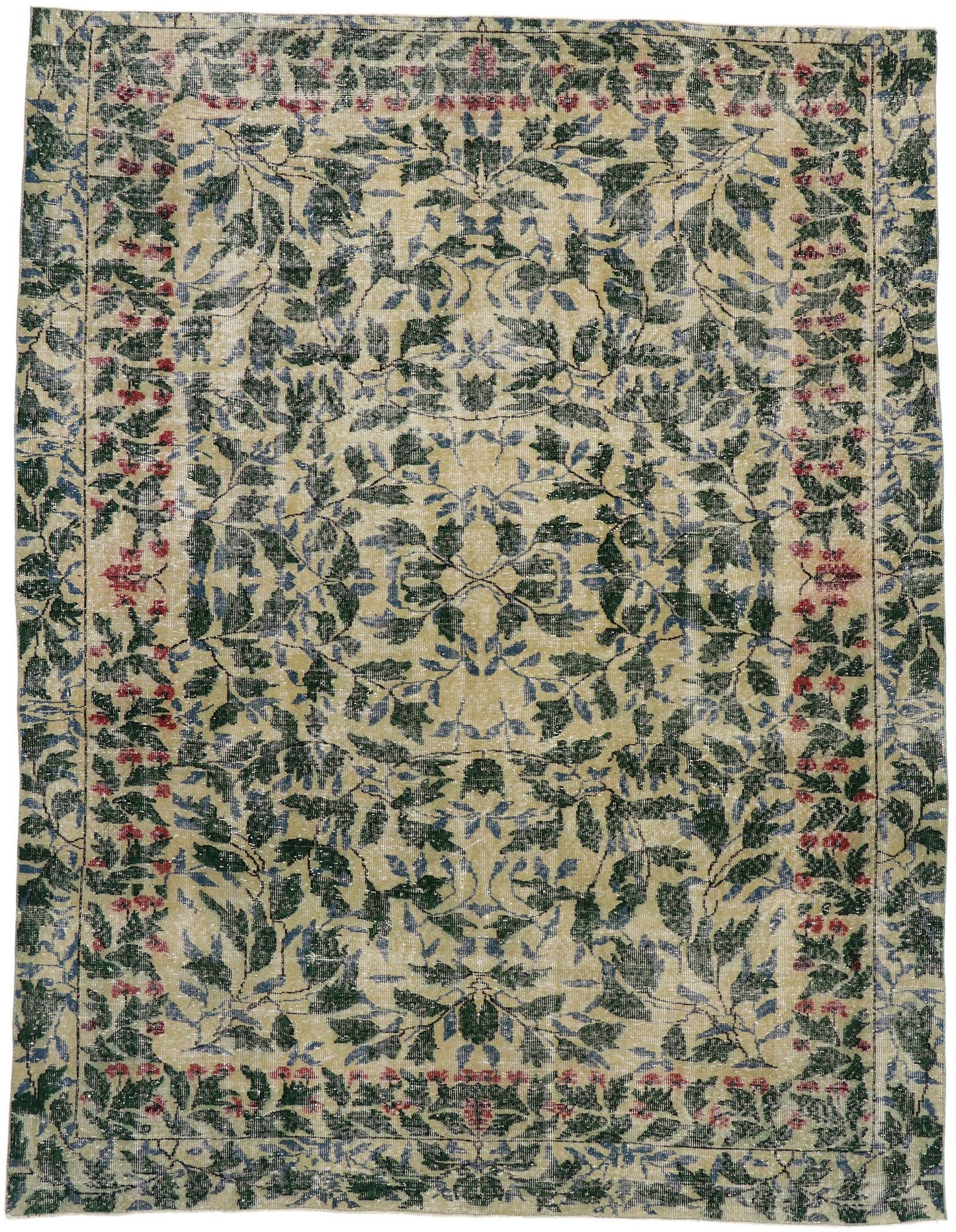 8 x 10 Vintage Turkish Sivas Rug 53279