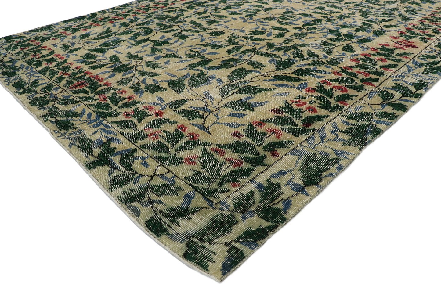 8 x 10 Vintage Turkish Sivas Rug 53279