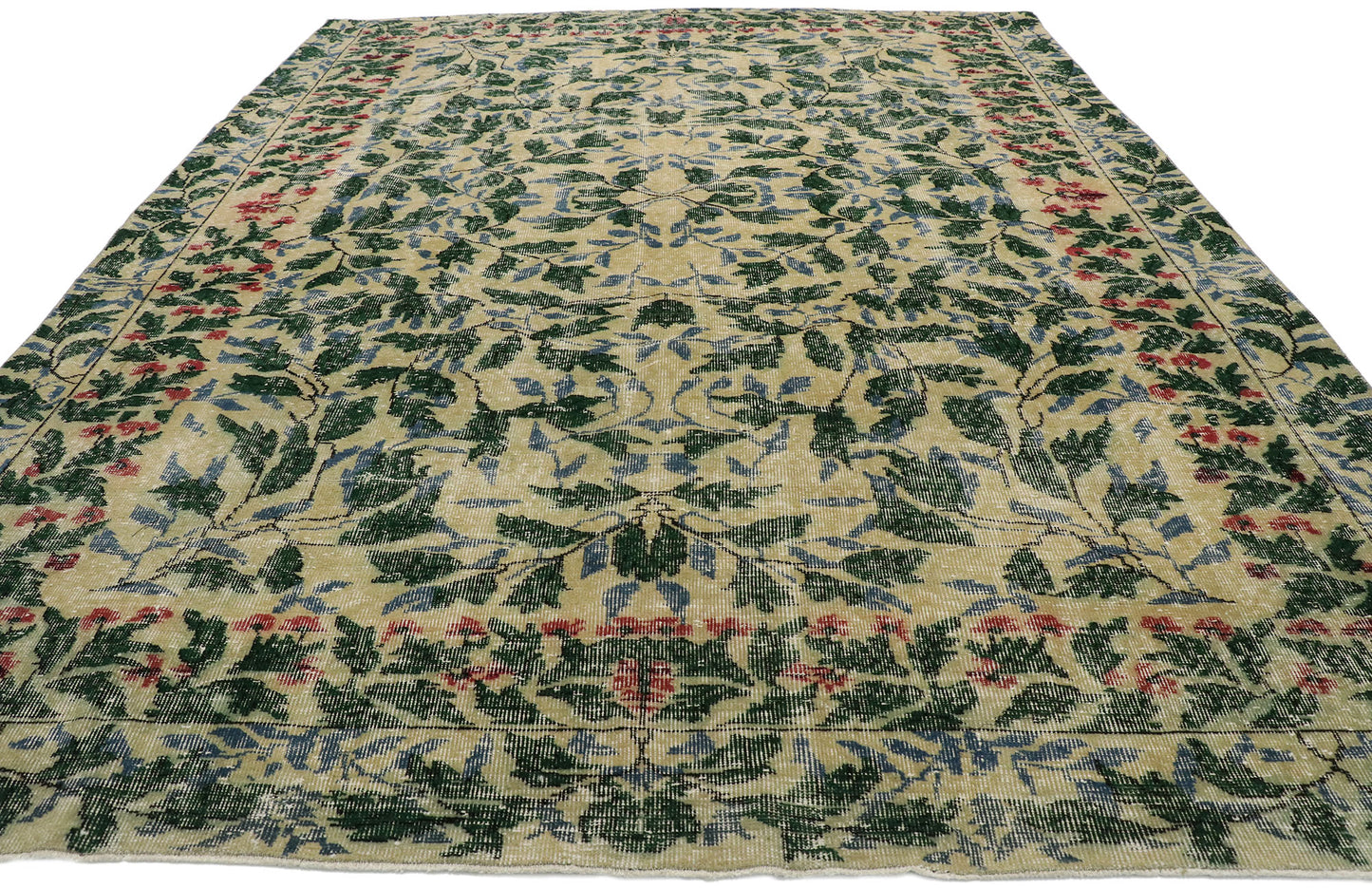 8 x 10 Vintage Turkish Sivas Rug 53279