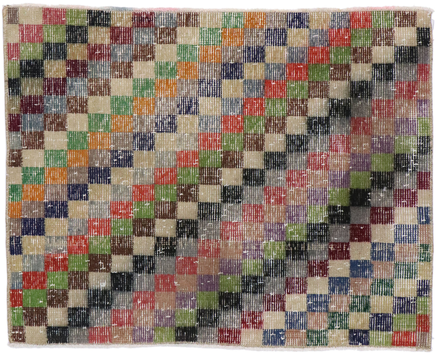 2 x 3 Vintage Turkish Sivas Rug 53285