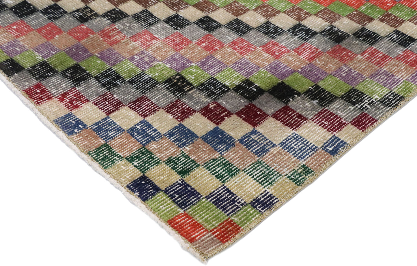 2 x 3 Vintage Turkish Sivas Rug 53285