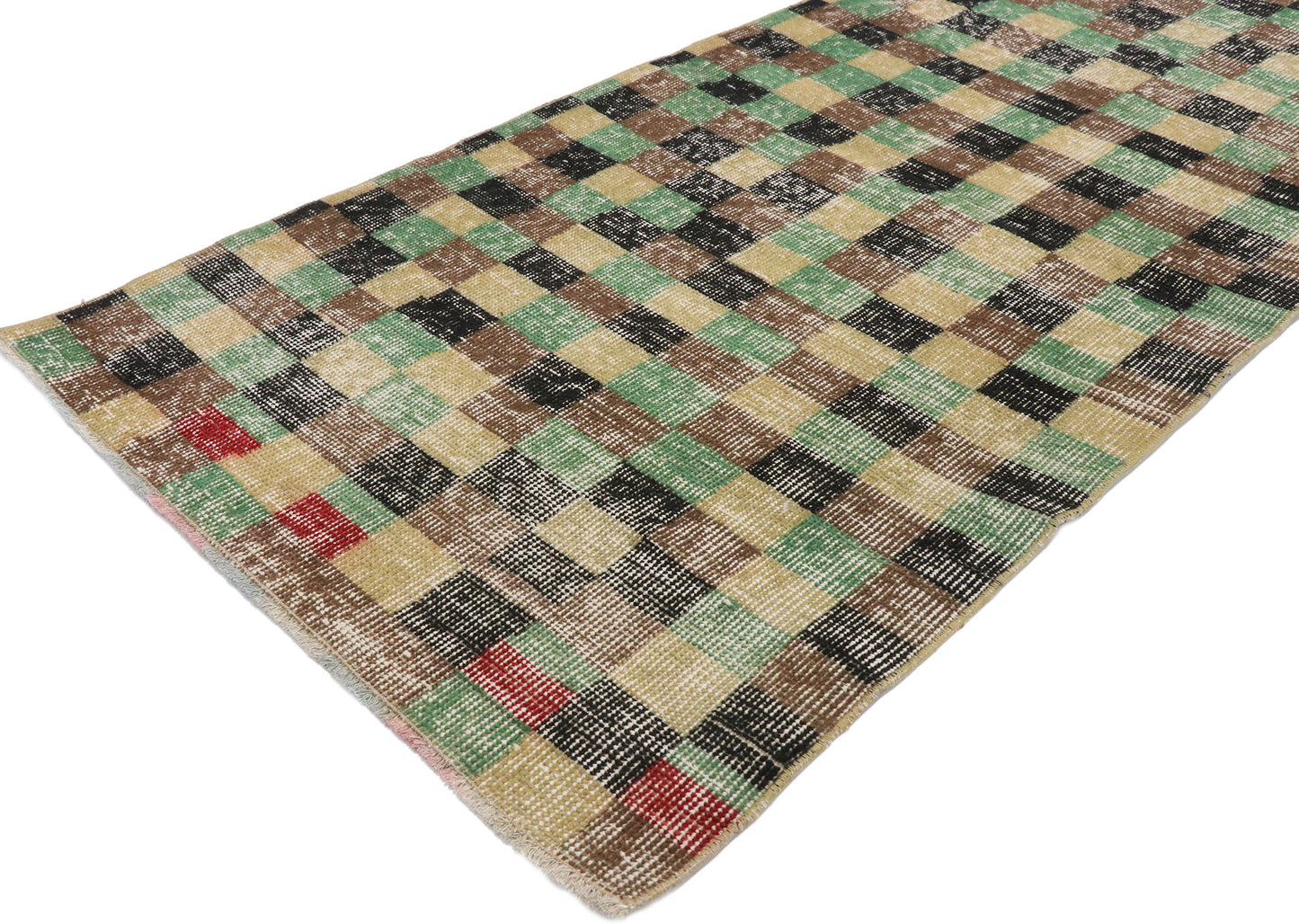 2 x 5 Vintage Turkish Sivas Rug 53286