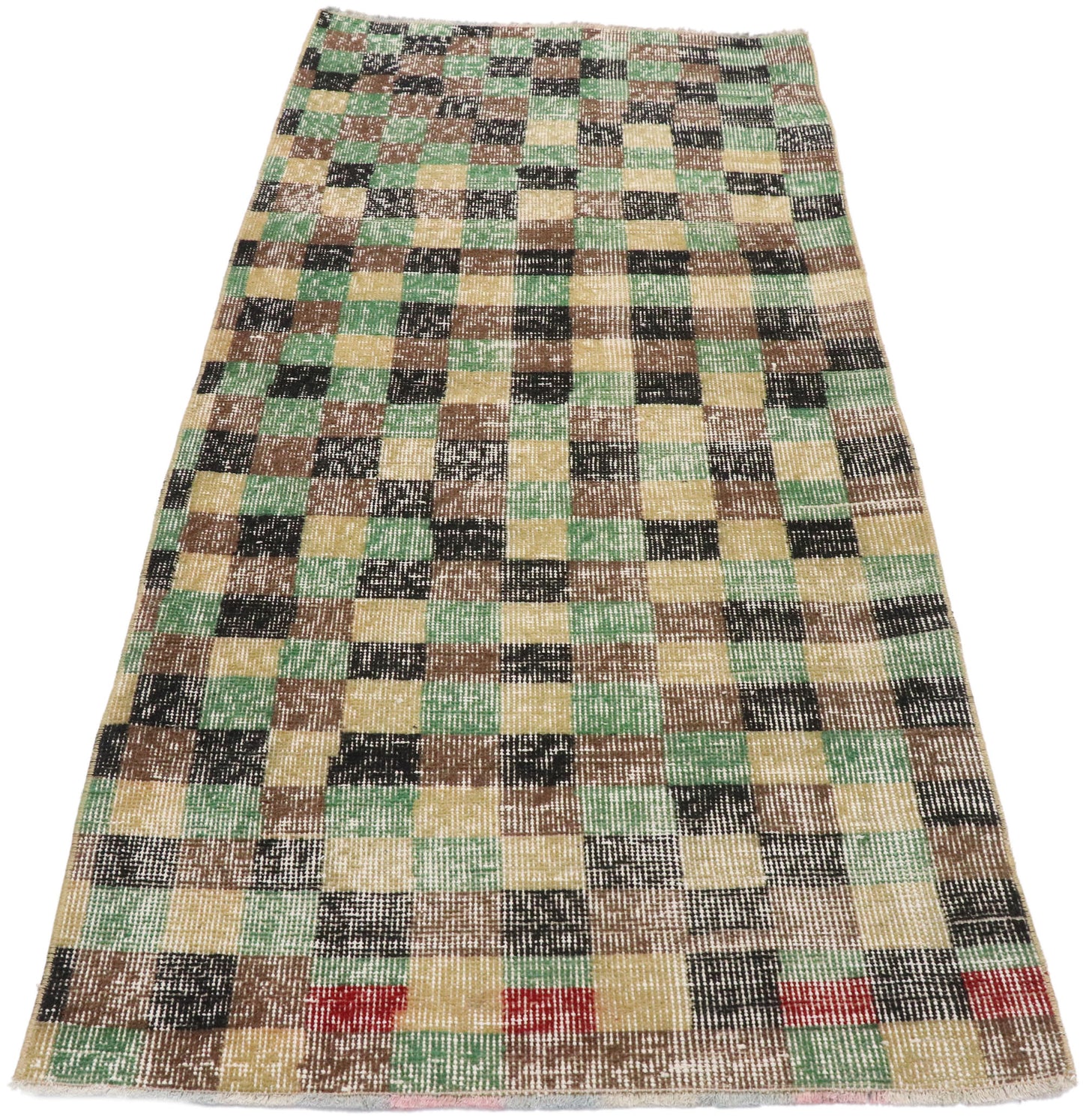 2 x 5 Vintage Turkish Sivas Rug 53286