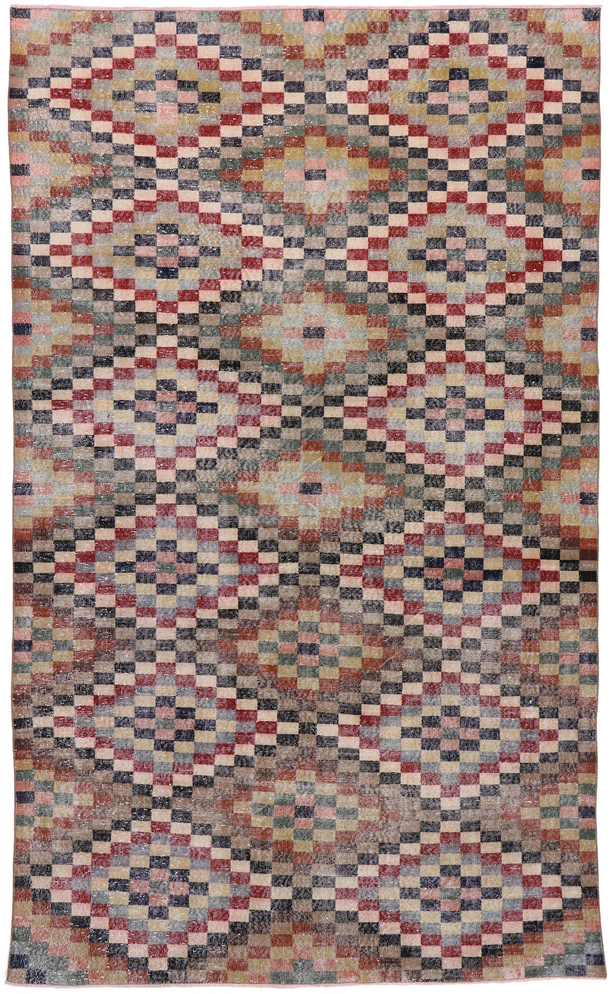 7 x 11 Vintage Turkish Sivas Rug 53288