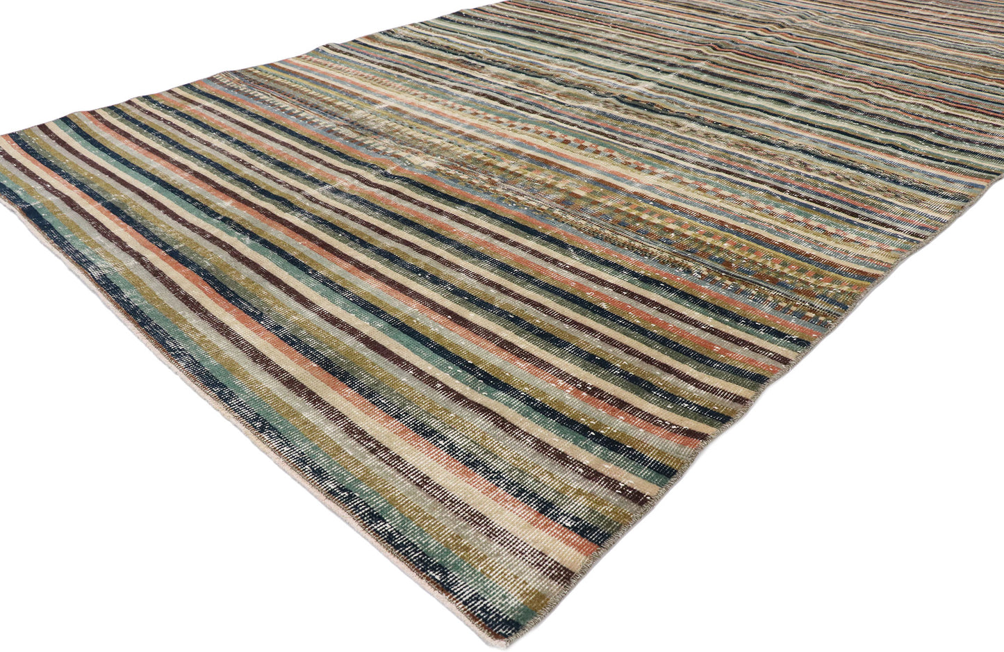 6 x 10 Vintage Turkish Sivas Rug 53300