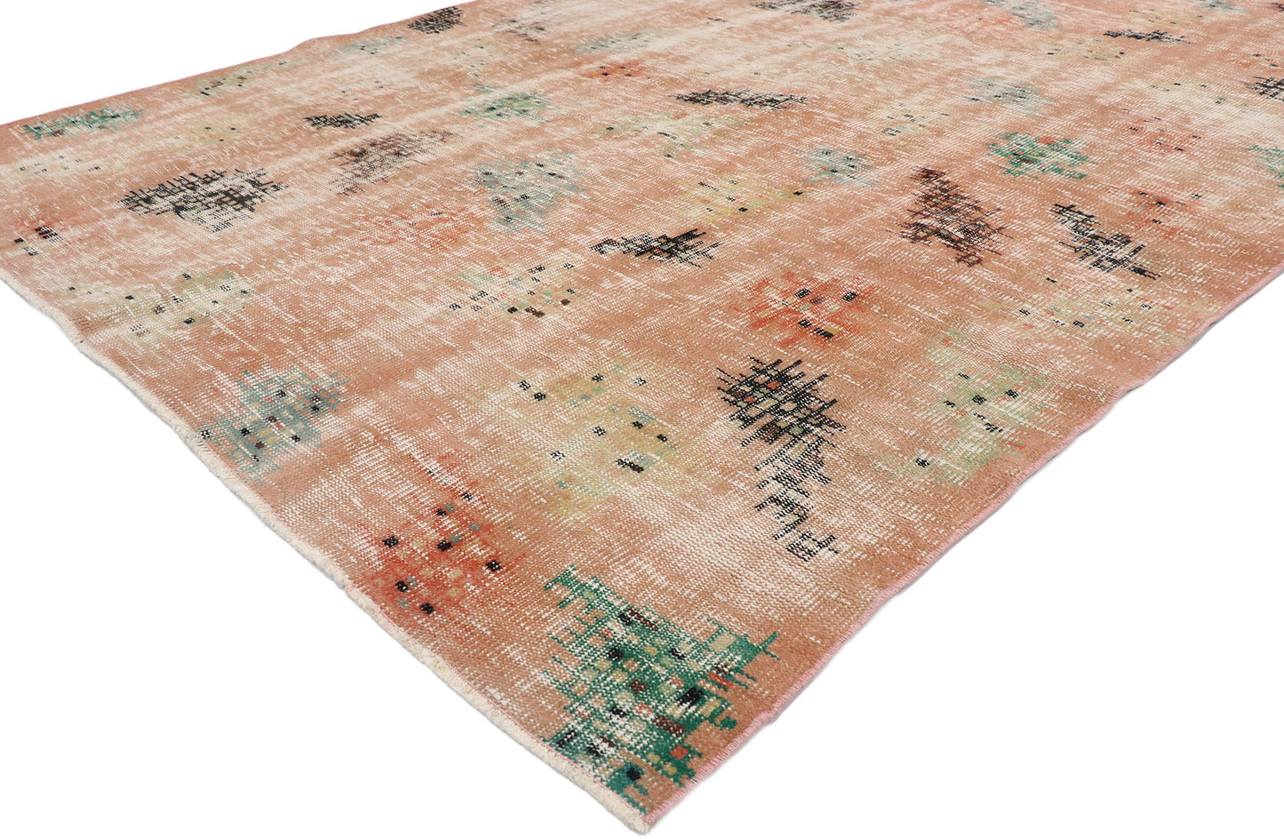 6 x 9 Zeki Muren Vintage Turkish Sivas Rug 53307