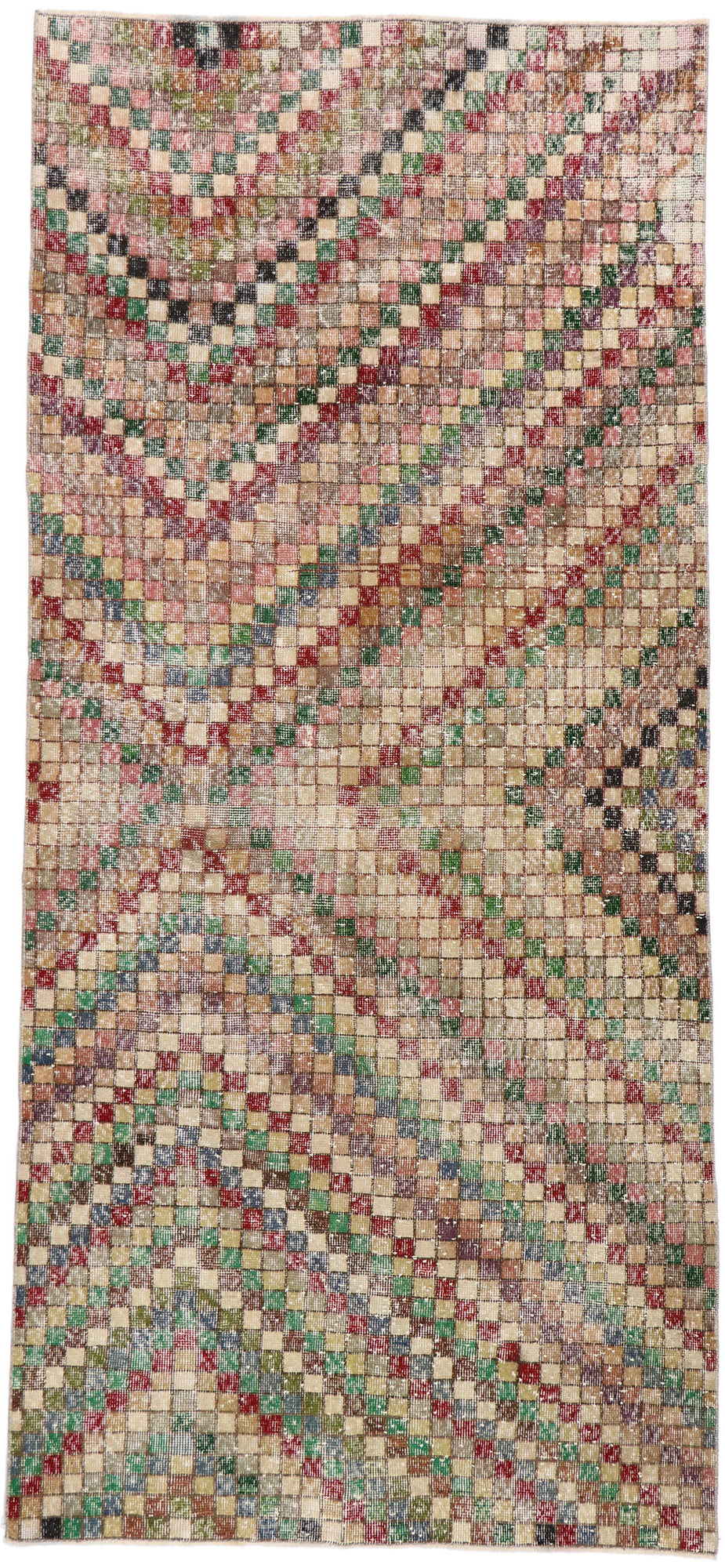 4 x 10 Vintage Turkish Sivas Rug 53324