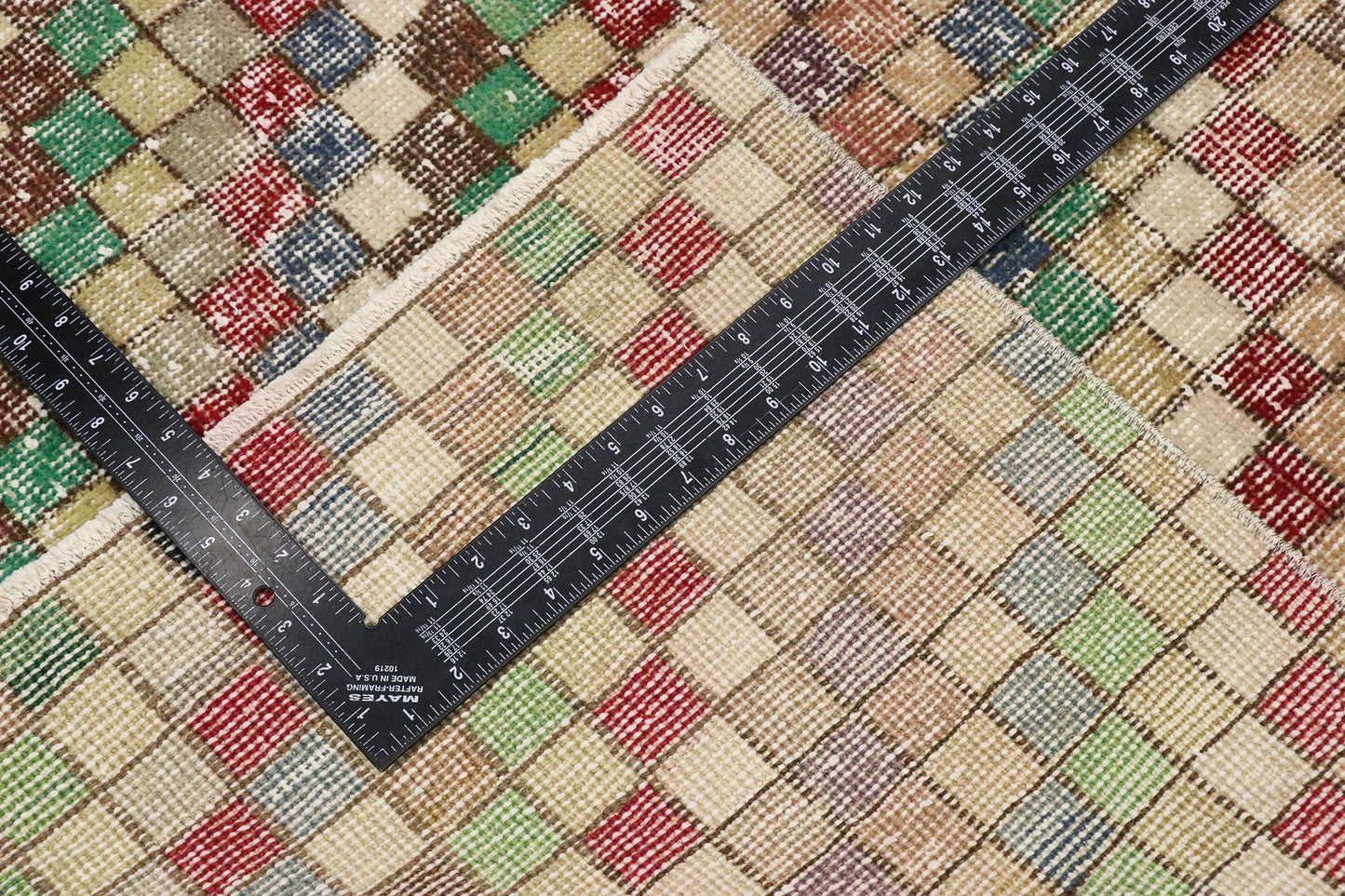 4 x 10 Vintage Turkish Sivas Rug 53324