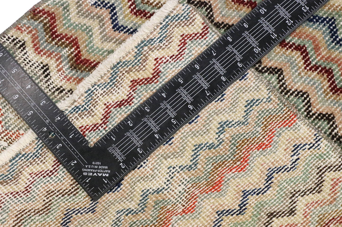 2 x 4 Vintage Turkish Sivas Rug 53326