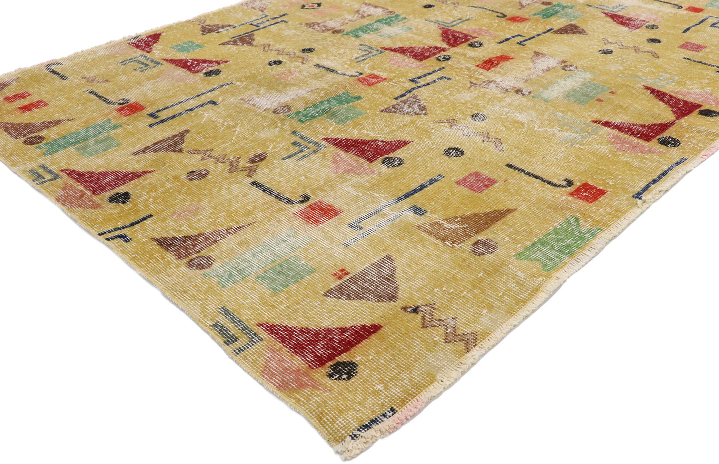 5 x 6 Zeki Muren Vintage Turkish Sivas Rug 53334