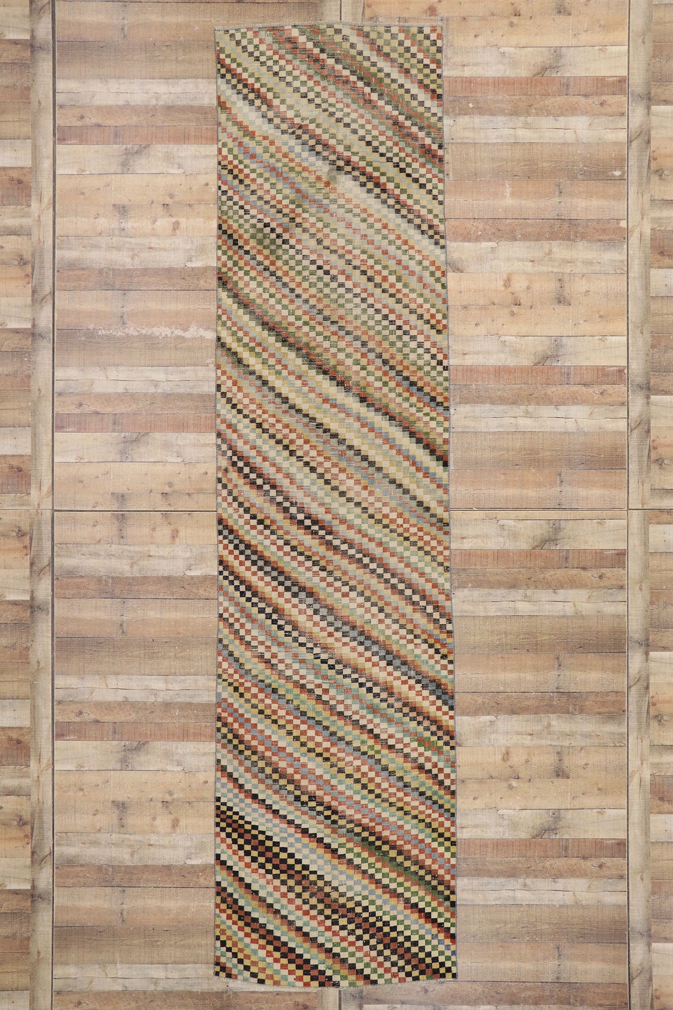 3 x 13 Vintage Turkish Sivas Rug 53335