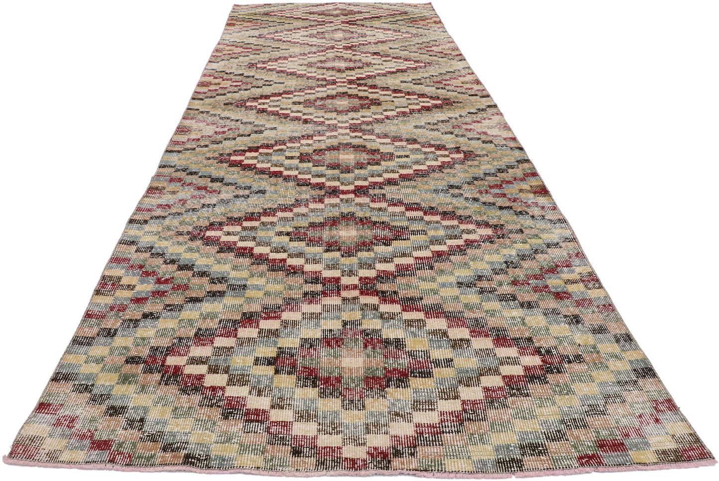5 x 12 Vintage Turkish Sivas Rug 53362