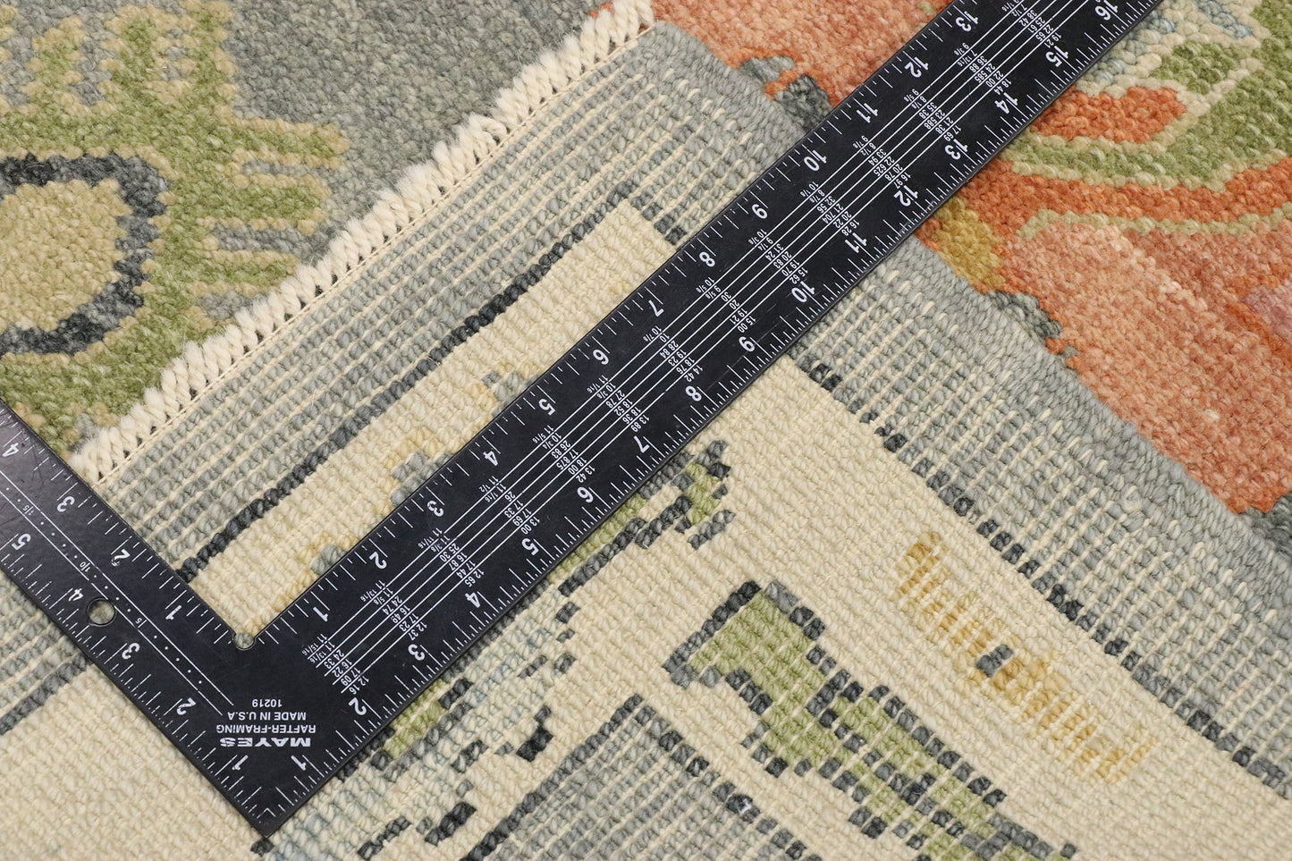 3 x 5 Contemporary Turkish Oushak Rug 53377