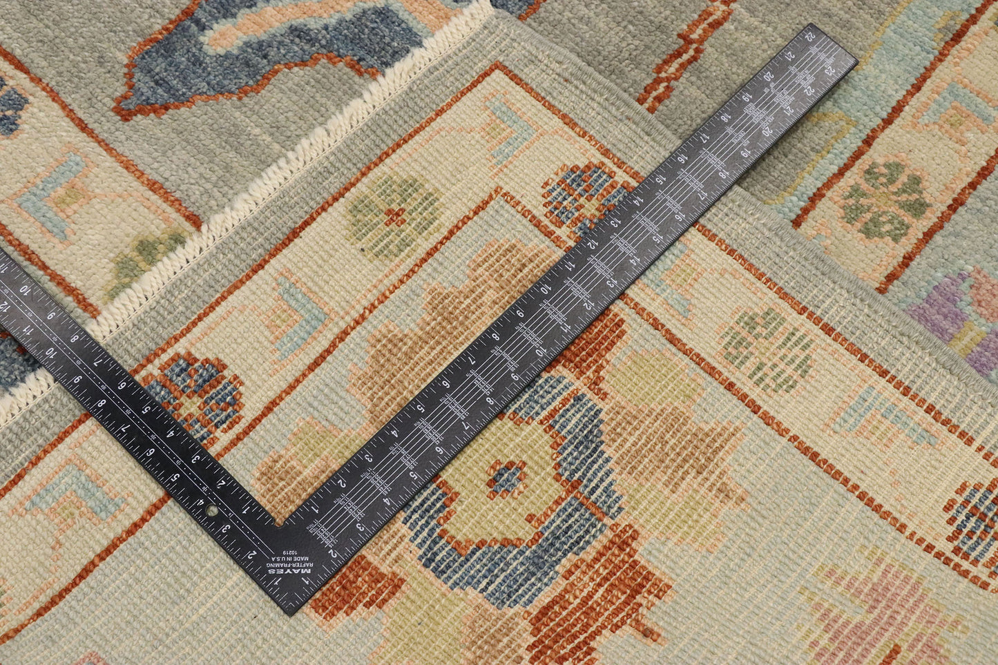 10 x 13 Contemporary Turkish Oushak Rug 53386
