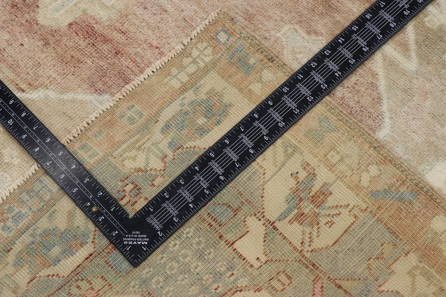 5 x 8 Vintage Turkish Oushak Rug 53387