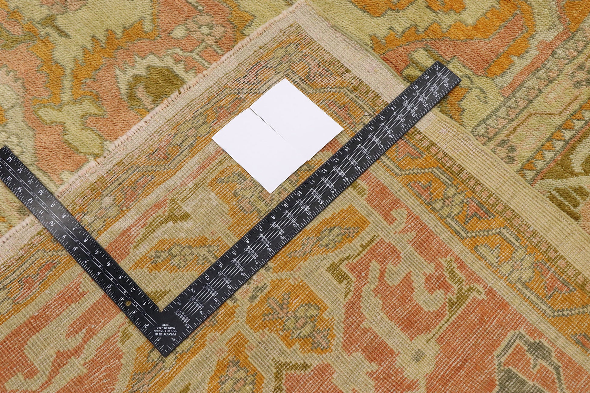 12 x 16 Antique Turkish Oushak Rug 53390