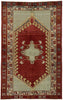 4 x 6 Vintage Turkish Oushak Rug 53394