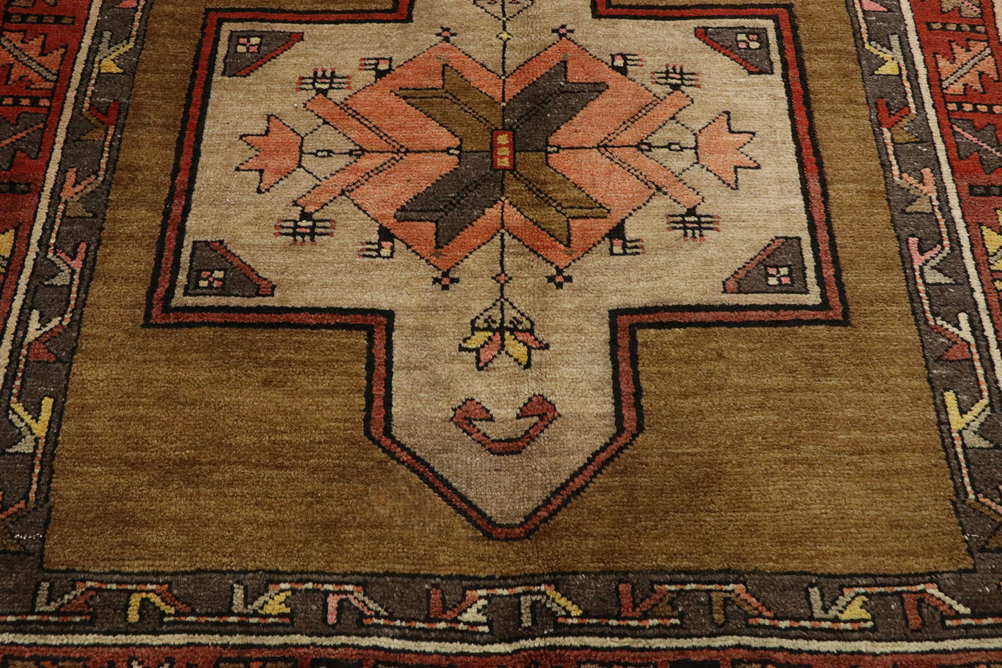 5 x 14 Vintage Turkish Kars Runner 53397